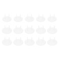 thumbnail image 1 of KAKOWELY Power Outlet Cover 20pcs Transparent Safety Protection Socket Cover Practical Safety Power Socket Cover1.18"X1.18"X0.79", 1 of 4