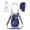 Dark Blue, variant on Insulated Water Bottle Carrier Bag with Strap & Handle for 30oz 40oz Tumbler Cup Holder Pouch with Phone Pocket & Straw Cover, Green