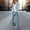 Light Blue, variant on NMMUED Suit for Women Suits 2 Piece Set Business Casual Outfits for Women Blazer and Pants Set Women Fall Outfits for Women, White L