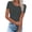 Dark Gray, variant on Navy S WIZUTIZ T Shirts for Women up to 65% Off Retro Breathable Pure Colour Fashion Tshirt Crew Neck Cozy Style Ladies T-shirt Linen Short Sleeve Shirts Sports Fluffy Blouse Plus Size Solid Tee Tops