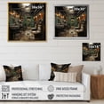 thumbnail image 4 of Designart "Toilet Industrial gracefulness Mixed I" Bath & Laundry Floater Framed Canvas Print, 4 of 7