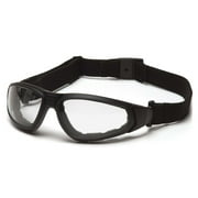 Black Frame/Clear Anti-Fog Lens