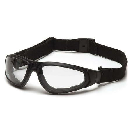 Black Frame/Clear Anti-Fog Lens