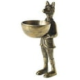 thumbnail image 2 of Eric + Eloise Designs Standing Brass Fox & Bowl Eloise from Accent Decor, 2 of 4