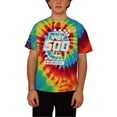 thumbnail image 1 of INDY 500 Camiseta estampada con efecto teñido anudado para hombre, multicolor, pequeña, 1 of 4