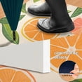 thumbnail image 2 of Yayeee Doormat for Indoor Entrance 32" x 20" Non Slippery Floor Rug, Beige Citrus Leaves, 2 of 8