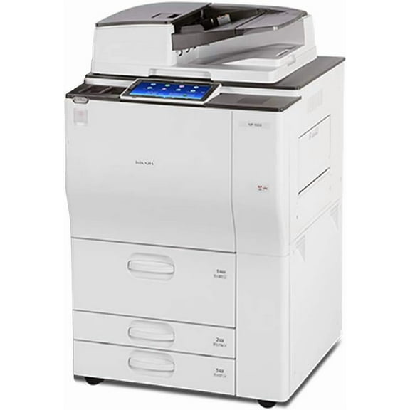 Ricoh Aficio MP 7503 A3/A4 Monochrome Laser Multifunction Printer – 75 ppm, Print, Copy, Scan, Auto Duplex, Network, 2 Trays, High-Capacity Tandem Tray
