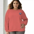 thumbnail image 4 of Women's 330gm 100% Cotton Columbus Ship Print Crewneck Sweatshirt, 4 of 14