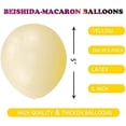 thumbnail image 2 of 200 Piezas Globo Amarillo Pastel Mini Globo de Látex Macaron de 5 Pulgadas y Suministros para Fiestas Decoración de Globos Cumpleaños, Ceremonia de Fiesta, Boda, 2 of 5