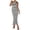 A-Black928, variant on XIAOCHA Women's Striped Ribbed Gown Bodycon Slit Spaghetti Strap Square Neck Maxi Dress Stretchy Chic Casual Dresses