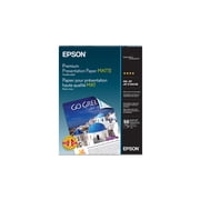 Epson Premium Presentation Paper Matte Double-sided, 8.5" x 11", 50 sheets