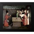thumbnail image 2 of Bosch, Hieronymus 13x12 Black Modern Framed Museum Art Print Titled - Conjuror, 2 of 5