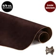 thumbnail image 5 of ELW Genuine Leather Vegetable Tanned 8-9 oz. 3.2-3.6mm Size 8"x36" in Dark Brown Full Grain Veg Tan Leather AB Grade Cowhide, Heavy Weight, Tooling, Carving, DIY, Holster, Stamping, 5 of 9
