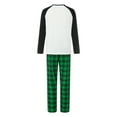 thumbnail image 5 of Meihuid Christmas Pajamas for Family 2023 Family Christmas Pjs Matching Sets Plaid Family Christmas Pajamas Sleepwear, 5 of 9