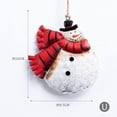 thumbnail image 3 of Ganfancp Navidad Decoración Regalos Hierro Colgante Ornamento Retro Fiesta Hogar Colgante Decoración Ofertas Flash Liquidación 1 Colgante de Hierro Artístico, 3 of 3