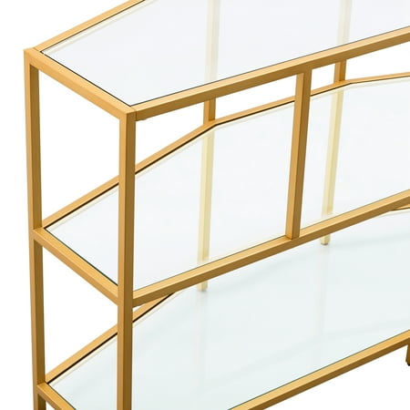 Camden&Wells - Clark TV Stand for TVs Up to 55" - Brass