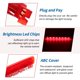 thumbnail image 4 of Luz de freno trasera LED para Seat Ibiza 6J/6P 2009-2017 No. 6J0945097A/6J0945097B Luz de freno de alto montaje trasera central de alto nivel roja, 4 of 7