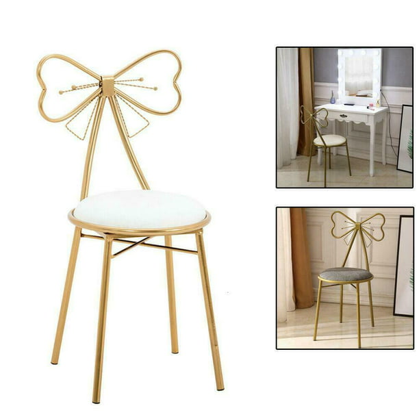 Vanity Chair With Back Stool, Vanity Stool With Back White