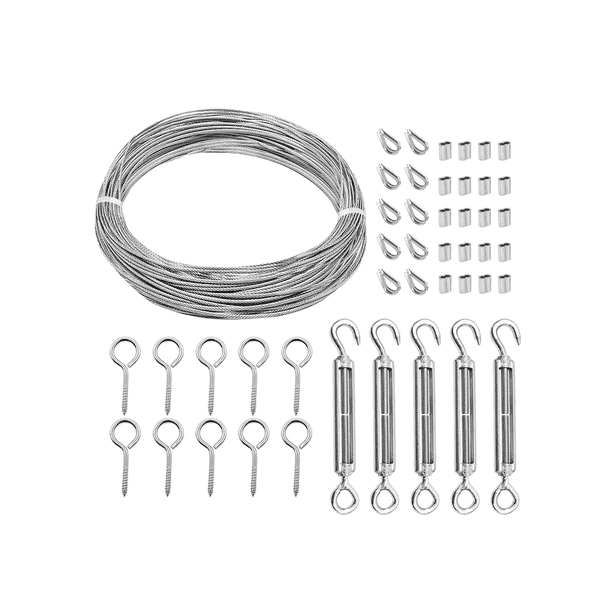 1/16Inch Turnbuckle Wire Tensioner Kit Heavy Turnbuckle Cable Railing