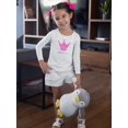 thumbnail image 2 of "little Princess" Crown. Long Sleeve Toddler -Image by Shutterstock,  2 Toddler, 2 of 4