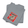 thumbnail image 3 of baker bootleg video elephant skateboards Vintage Logo Classic Skate TShirt Print - Gravel / 5XL, 3 of 5