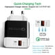 thumbnail image 2 of Cargador USB universal QC3.0 Enchufe europeo 18W Carga rápida 3.0 Adaptador rápido Cargador de teléfono móvil de pared, 2 of 5