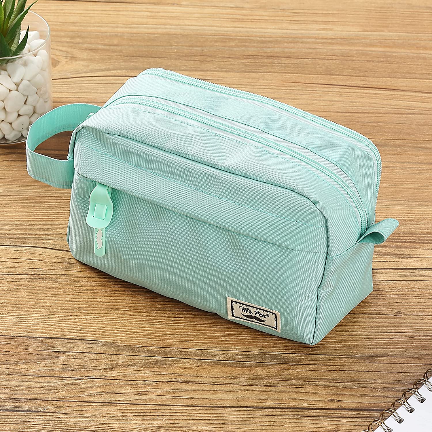 Mr. Pen Large Capacity Pencil Case, Mint Green photo 3