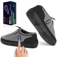 thumbnail image 1 of Foot Warmer, Kamlif Heated Slippers for Men Women, 5V Heating Pad, Rechargeable Electric Shoes Indoor House Shoes Plush Slip Outdoor Camping Feet Warmer with 5000 mAh Battery, 1 of 6