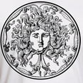 thumbnail image 3 of CafePress - Medusa Fitted T Shirt - Fitted T-Shirt, Vintage Fit Soft Cotton Tee, 3 of 4