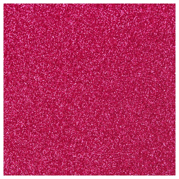 Siser Glitter Heat Transfer Vinyl (HTV) Hot Pink