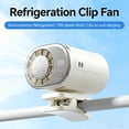 thumbnail image 2 of 2026 Car Clip on Air Conditioner Fan with LED Display - 360° Rotation, 199 Speeds Adjustable, 16℃ Semi-Cooling Wide Clamp Detachable, USB Rechargeable (Pink), 2 of 8