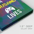 thumbnail image 3 of Gamer at Play I Premium Gallery Wrapped Canvas - Ready to Hang, 3 of 9