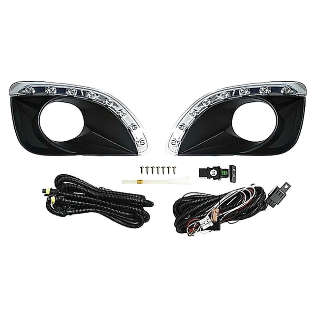 Par Faros Niebla Toyota Camry 2010 A 2011 Generica Parrilla C/Leds 3011574866268360