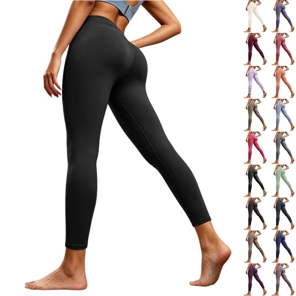Jovrlynd Womens Yoga Leggings 2026 High Waisted Stretchy Workout Pants, S-3XL