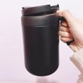 thumbnail image 1 of mug 350ml Black Marble - coffee mug made of stainless steel, double-walled, insulated, leak-proof - mug for coffee & tea, 1 of 3