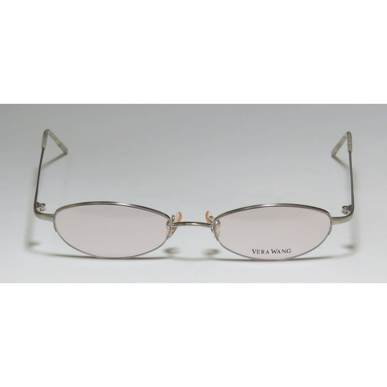 NEW VERA WANG V05 WOMENS/LADIES DESIGNER HALF-RIM SILVER NEW VERA WANG V05 WOMENS/LADIES DESIGNER HALF-RIM SILVER