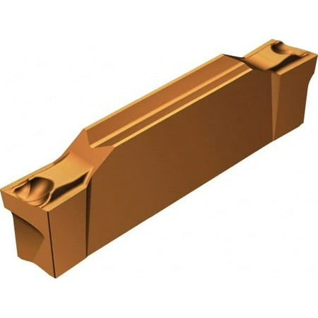 

Sandvik Coromant R123x2F CS 1125 Grade 0.0984 Cutting Width Carbide Cutoff Insert 10° Right Hand Lead Angle 0.0039 Cnr Rad TiAlN Coated