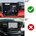 thumbnail image 2 of 2pcs Sports Blue Anodized Aluminum Stereo/Radio Volume & Center Console Driving Mode Selector Cover Rings, For Toyota 2022-up Tundra/Sequoia w/ 14-Inch Large Screen, 2 of 9