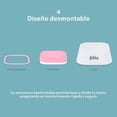 thumbnail image 4 of Plato Antisalpicaduras ESQUIMAL Rosa Blanco 1.5 LTS Dispensador de Agua para Perro, 4 of 7