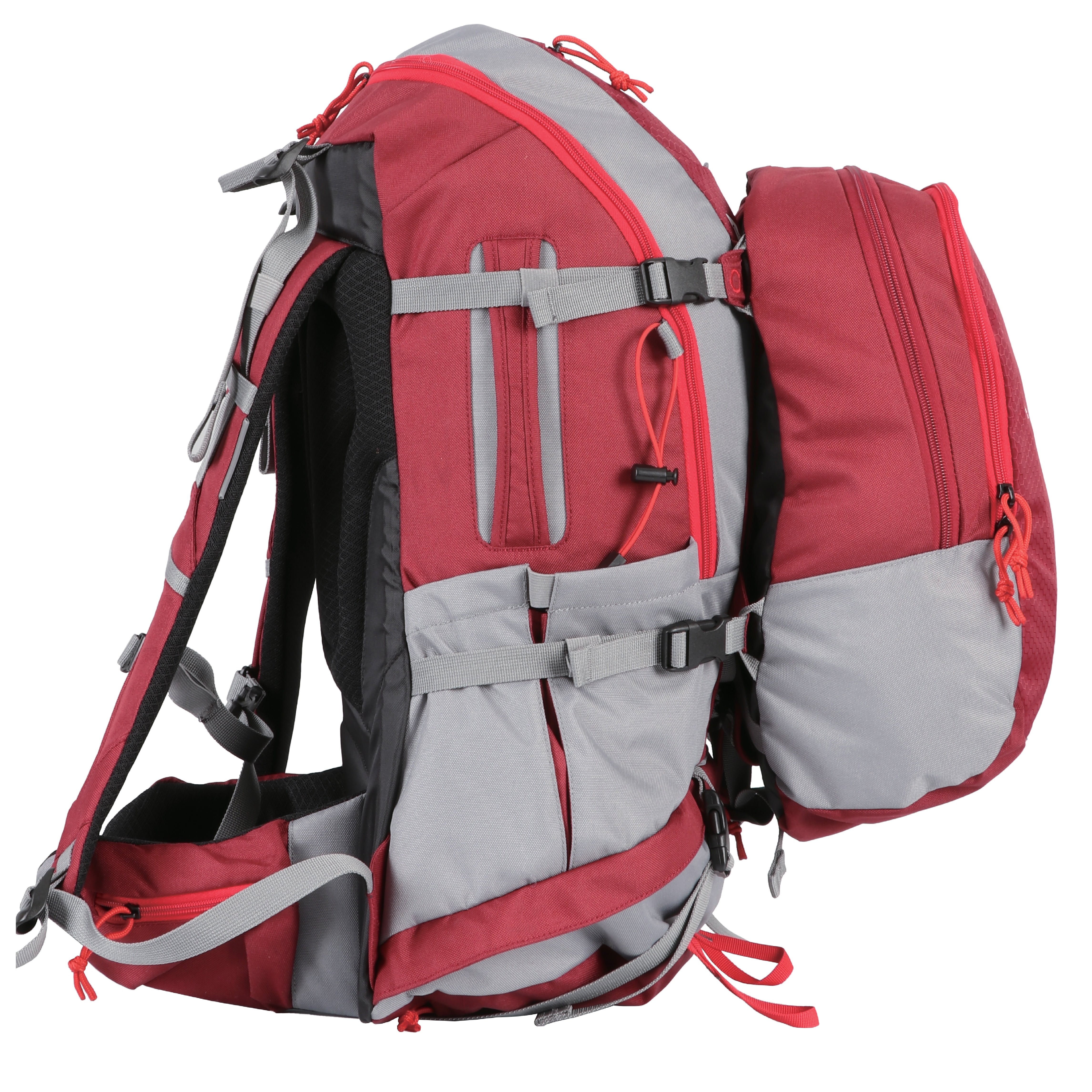 Ozark Trail Backpack Set, 35 Liter Hiker Backpack with Detachable 15 Liter  Daypack, Red - Walmart Business Supplies