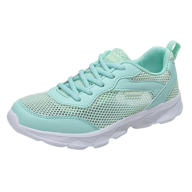 Wyzesi Espadrilles Rouges Enfants Mode Été pour Femmes Chaussures de Sport en Maille Perforée Respirante Chaussures de Course Confortables Non Décontractées