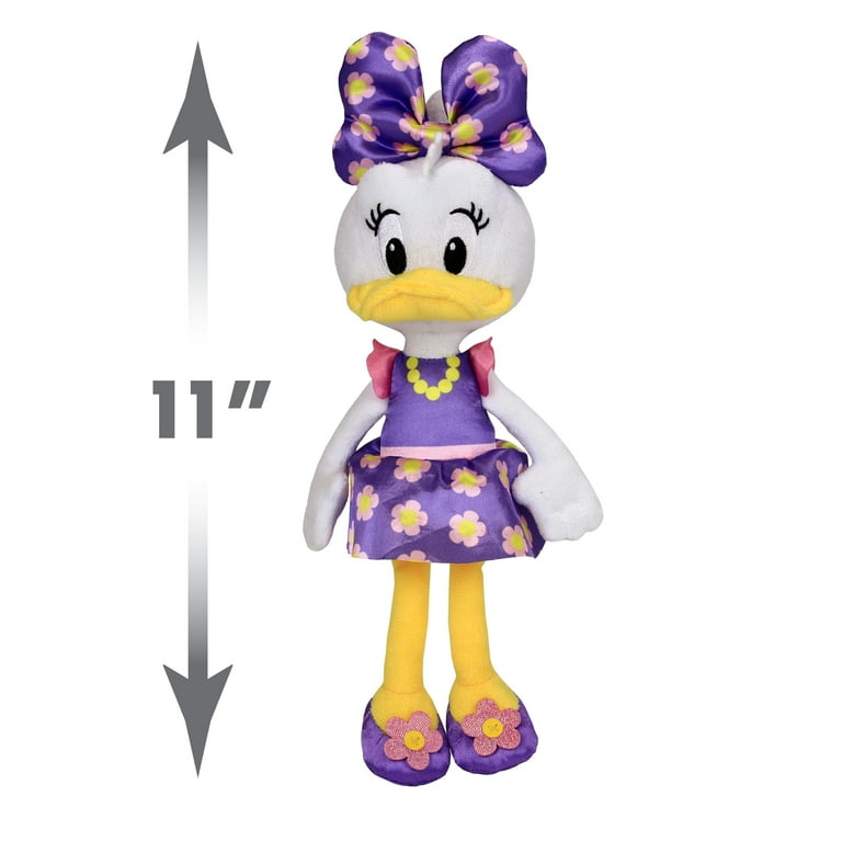 Disney Junior Flower Daisy Duck 9 inch Bean Plush Kids Toys for