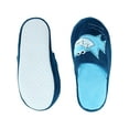 thumbnail image 3 of CTM Boy's Slide House Slippers with Shark Detail, 3 of 4