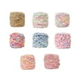 thumbnail image 4 of Bulky Cotton Yarn for Crocheting & Knitting - #5 Tie Dye Chunky Yarn Kit, Soft Variegated Yarn for Blankets, 50g Skein (87 Yards) by PALIFEUR, 4 of 4