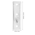 thumbnail image 3 of 1 Juego de placa para calentador de agua de pared para paredes huecas. Incluye soportes para calentador de agua y abrazaderas de montaje en pared., 3 of 8