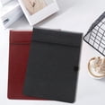 thumbnail image 4 of Storage Clipboard and form Holder,Clipboard with Pen Holder, 13.18" X 9.25", Teacher Clipboard Board Featuring Soft Wear Resistance Classroom Must Haves Wine A4, 4 of 9