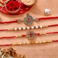 thumbnail image 1 of Rakshabandhan Rakhi de Designer pour Frère avec Carte de Vœux, Dora Rakhi, 4 Pcs, 1 of 2