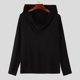 thumbnail image 3 of Sudadera con capucha de manga larga para hombre, estilo americano, con cuello apilado, estilo informal, tallas S a 5XL, INCERUN Tops 2024, 3 of 5