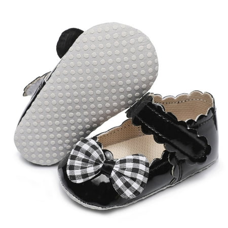 

Hunpta Kids Sandals Infant Girls Single Shoes Ruffles Bowknot First Walkers Shoes Toddler Sandals Princess Shoes
