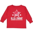 thumbnail image 3 of Inktastic Red Friday Remembering Everyone Deployed with Red American Flag Boys or Girls Long Sleeve Toddler T-Shirt, 3 of 5